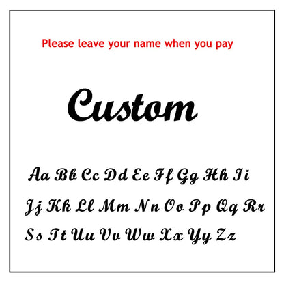 AURMONELLE Customized Stainless Steel Golden Name Necklace