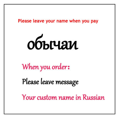 AURMONELLE Customized Stainless Steel Golden Name Necklace