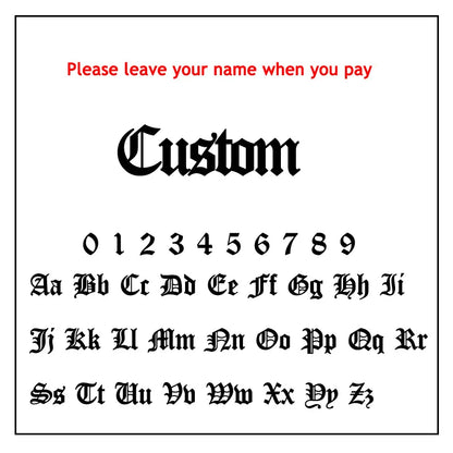 AURMONELLE Customized Stainless Steel Golden Name Necklace